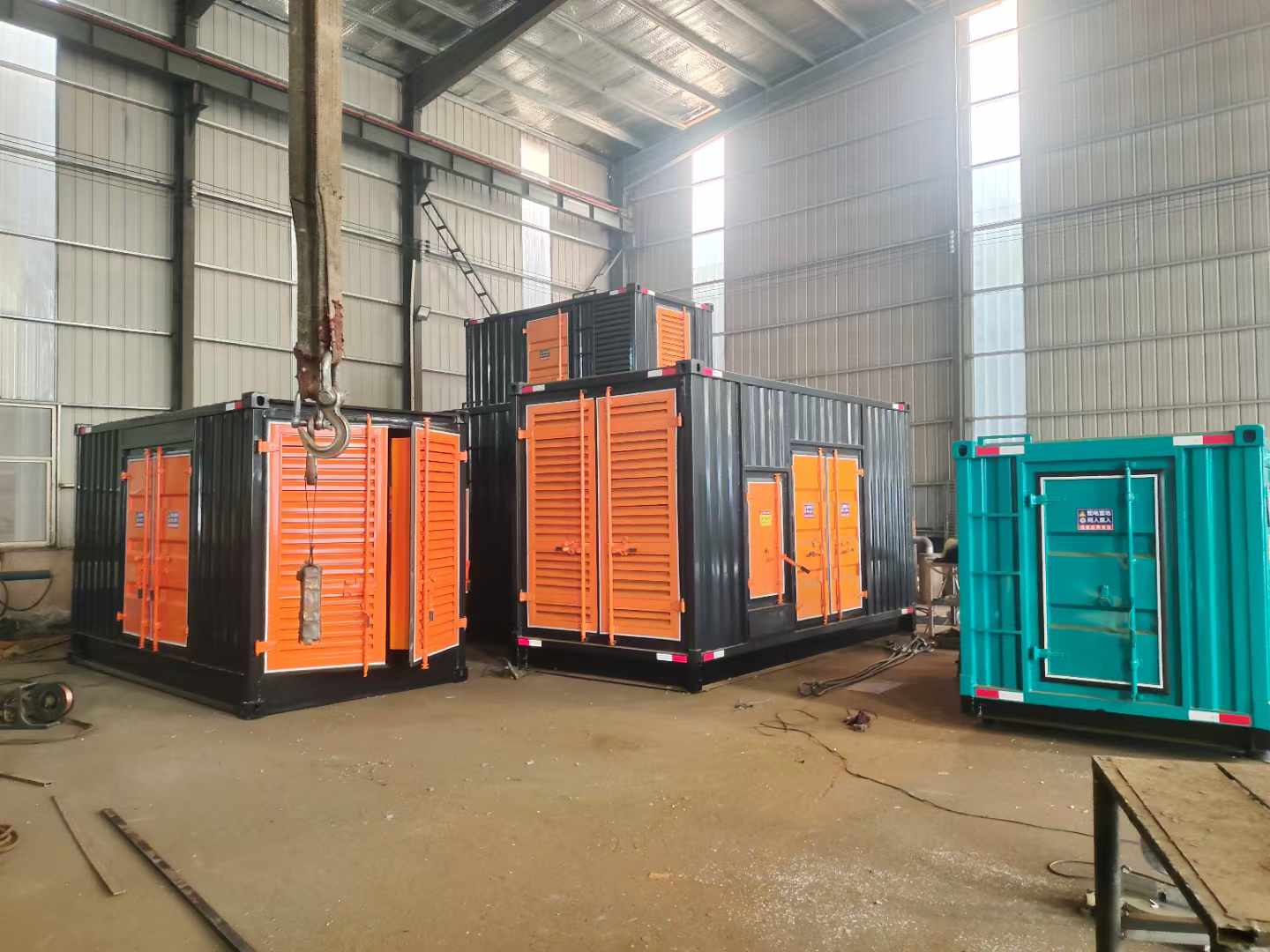 利国镇500kw柴油发电机组可以带动多少功率设备?